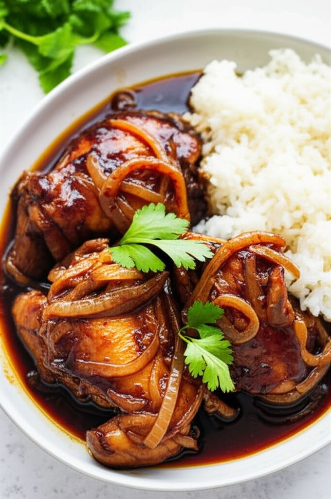 Slow Cooker Adobo Chicken