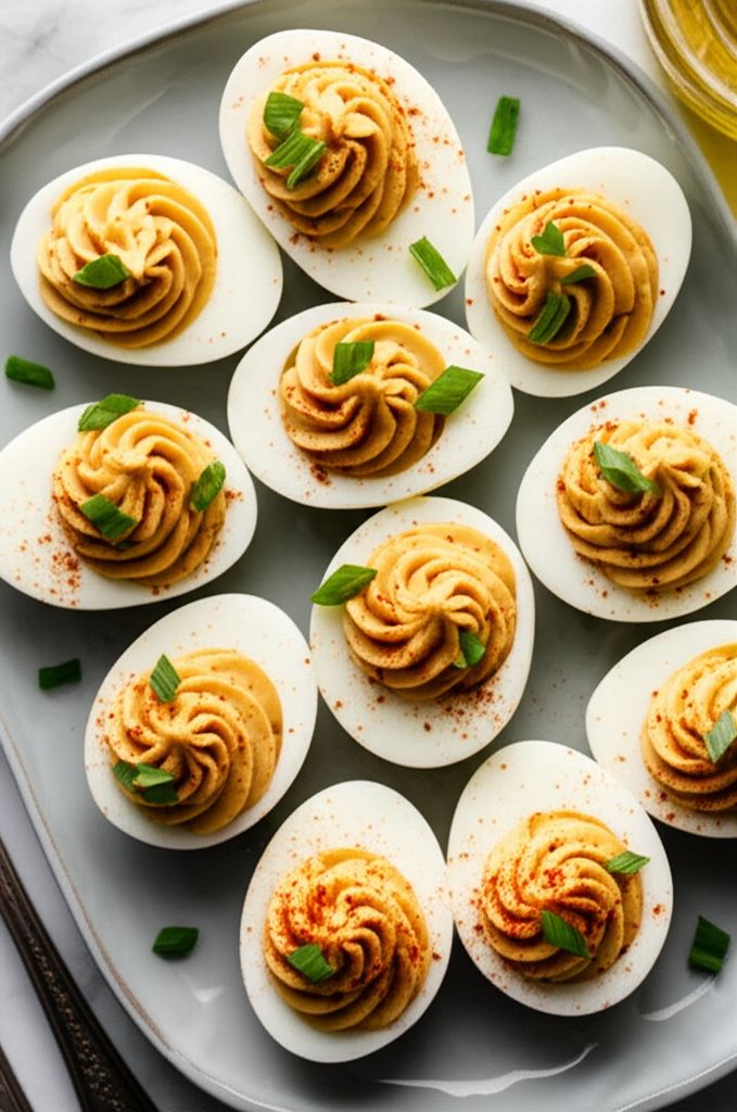 Spicy Italian Deviled Eggs