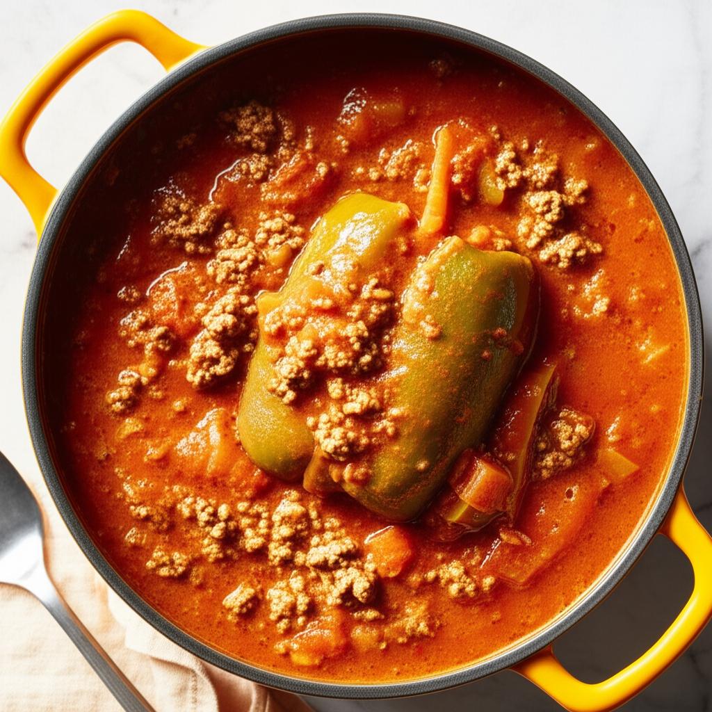 Stuffed Green Pepper Soup