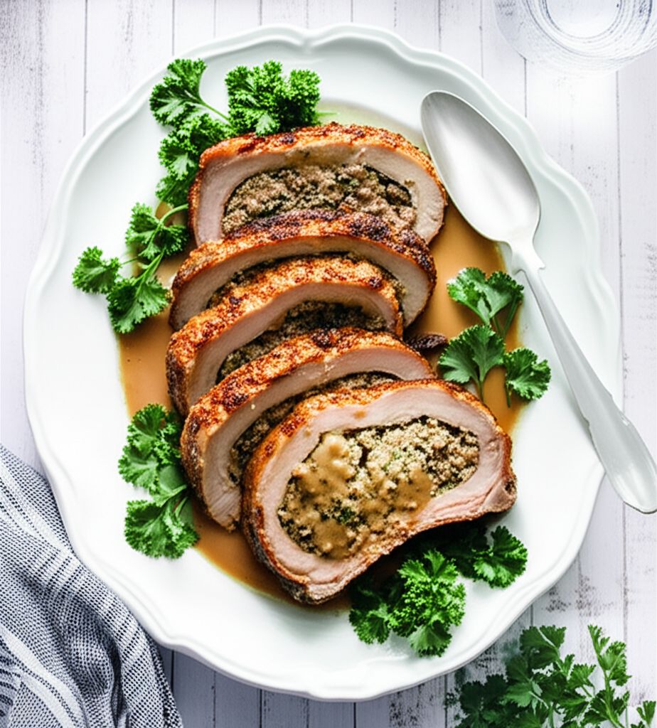 Stuffed Pork Chops III