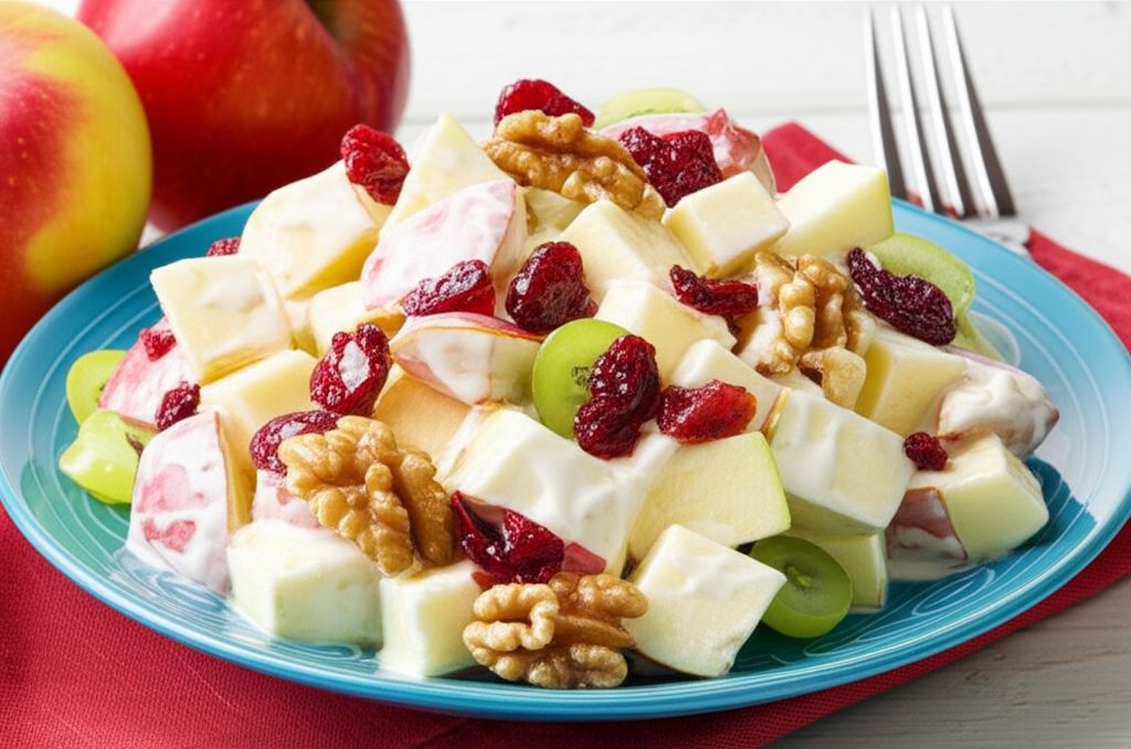 Sweet Tart Waldorf Apple Salad