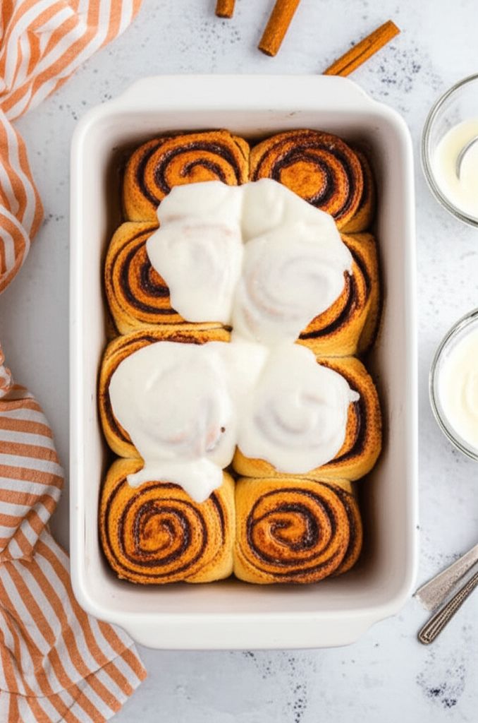 Two Ingredient Dough Cinnamon Rolls