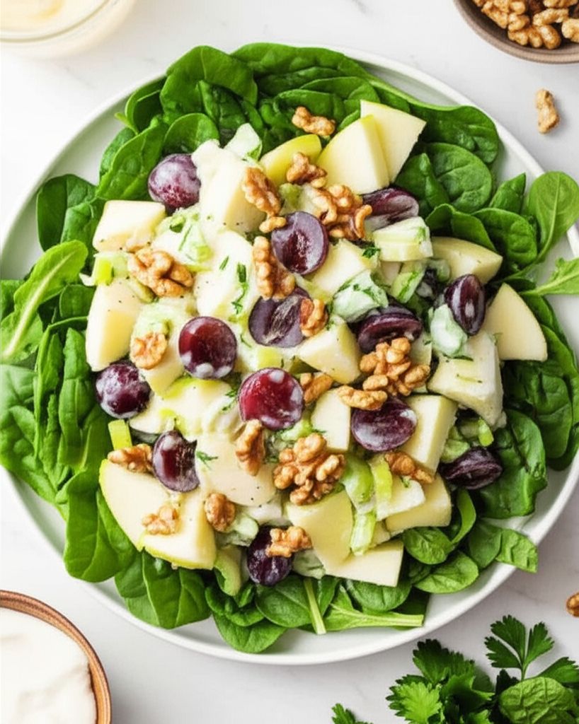 Waldorf Salad with Yogurt