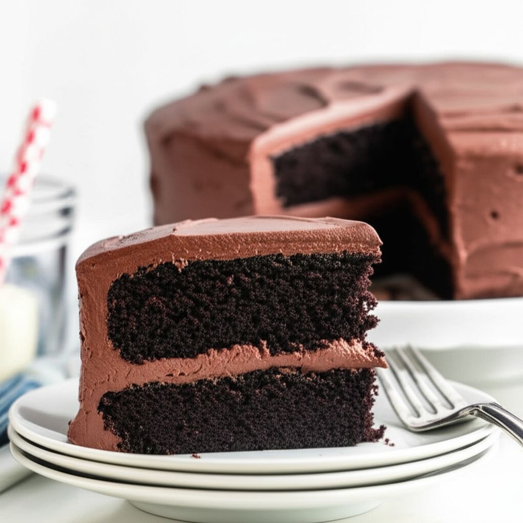 "HAVE MERCY!" Triple Chocolate Cake