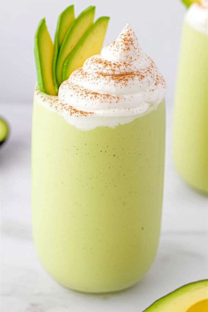 4-Ingredient Avocado Milkshake