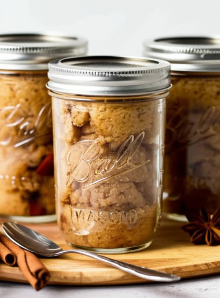 Apple Cake in a Jar