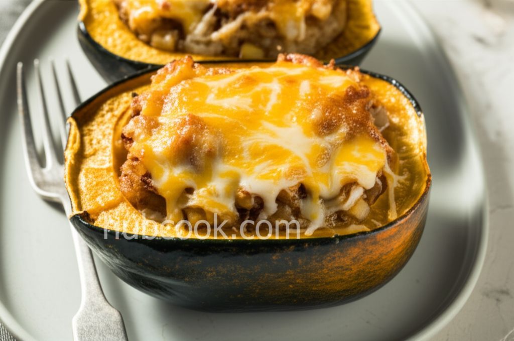Apple-Stuffed Acorn Squash