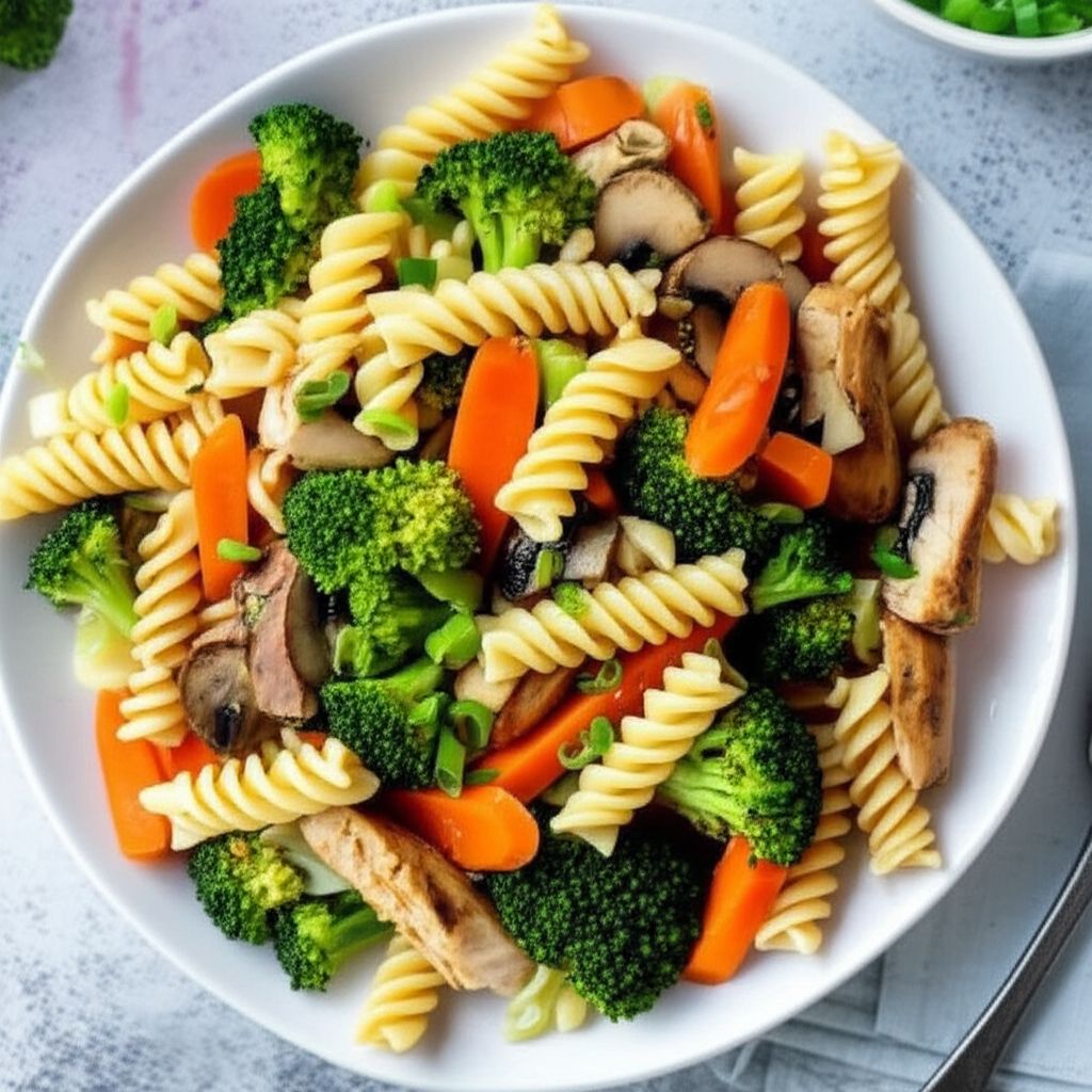 Asian Chicken Pasta Salad