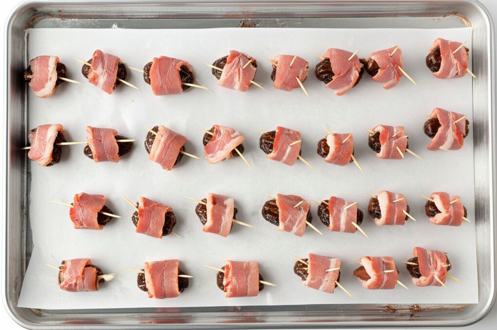 Bacon and Date Appetizer