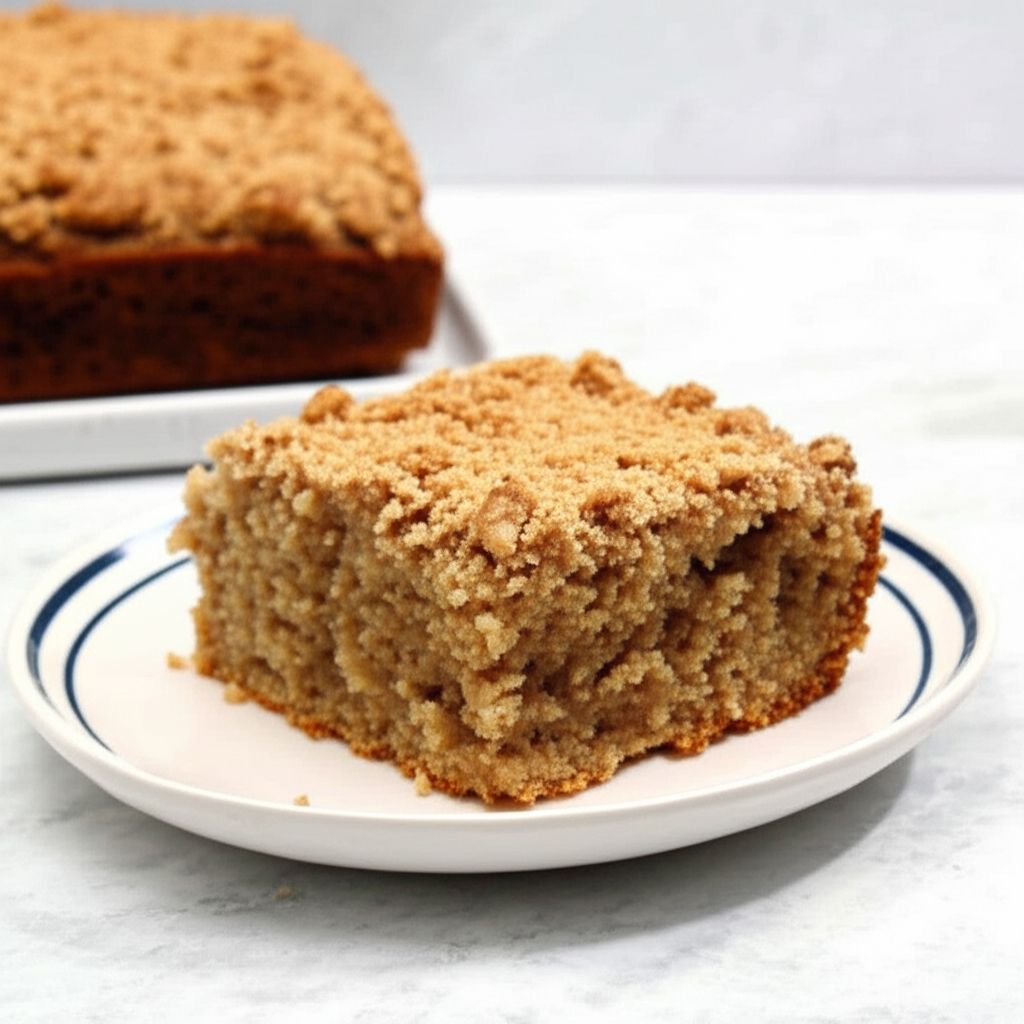 Banana Oatmeal Crumb Cake