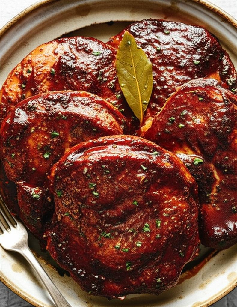 Barbecued Pork Chops