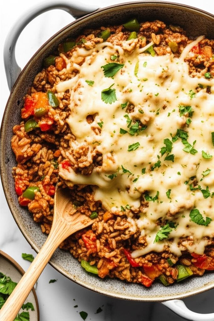 Beef and Rice Medley