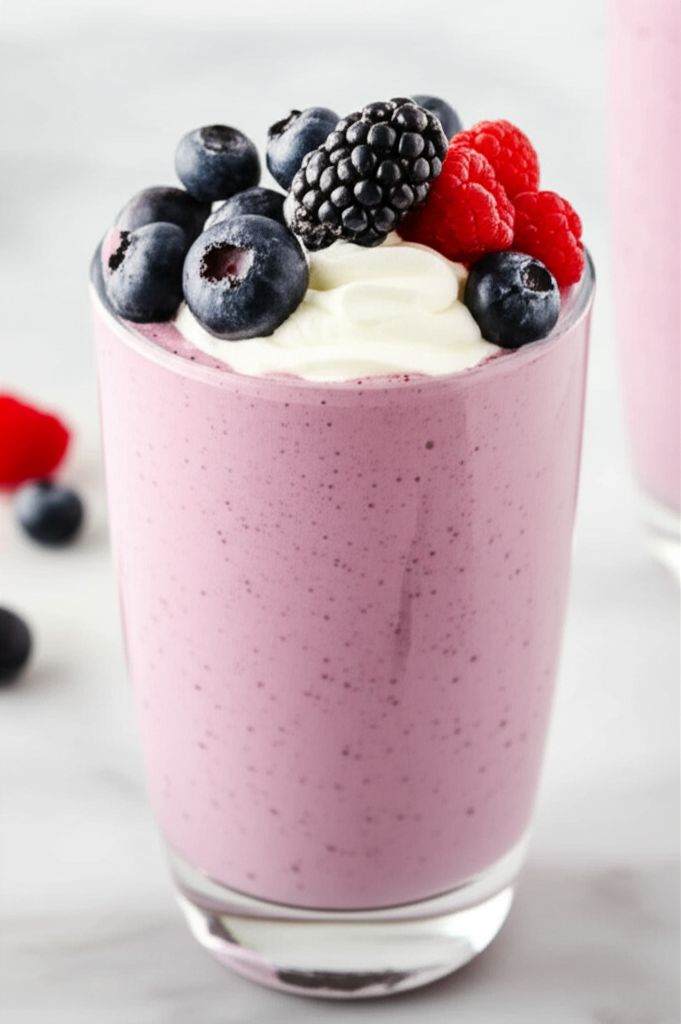 Berries and Cream Smoothie