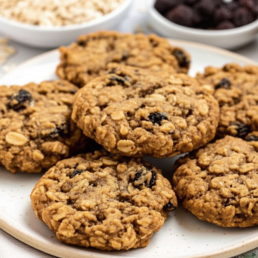 Beth's Spicy Oatmeal Raisin Cookies