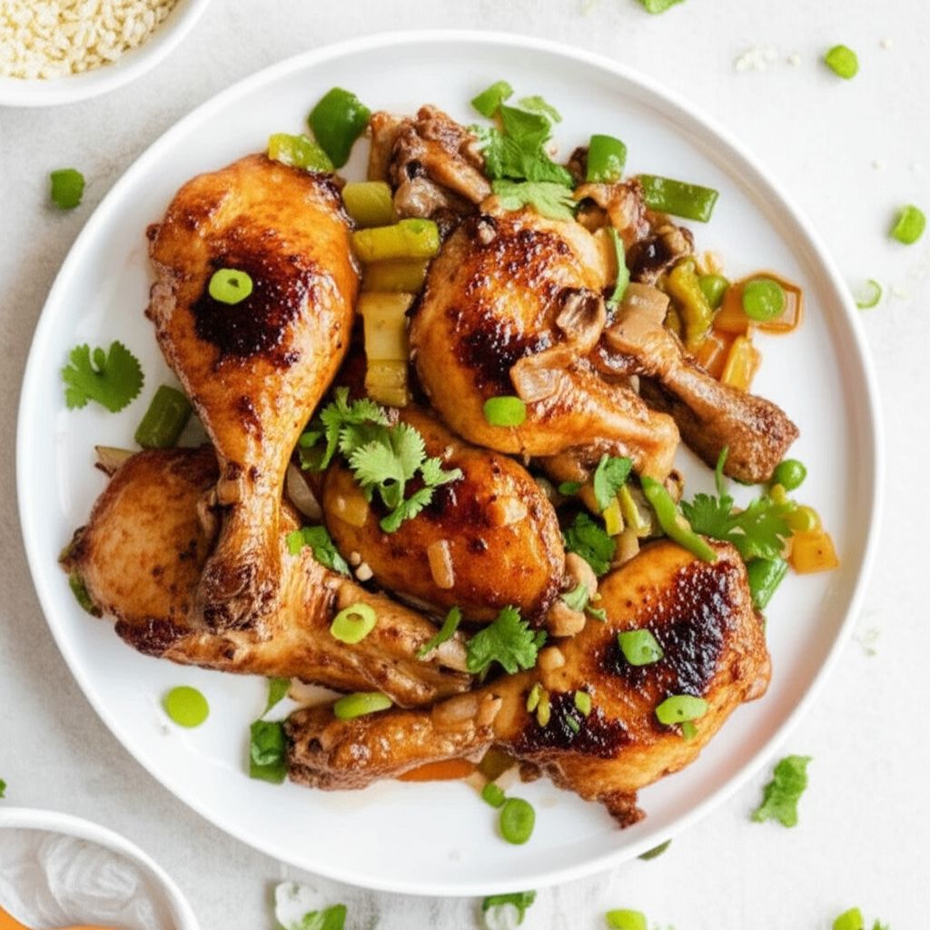 Black Bean-Mushroom Happy