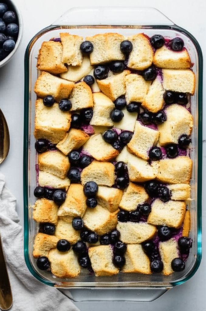 Blueberry French Toast Casserole
