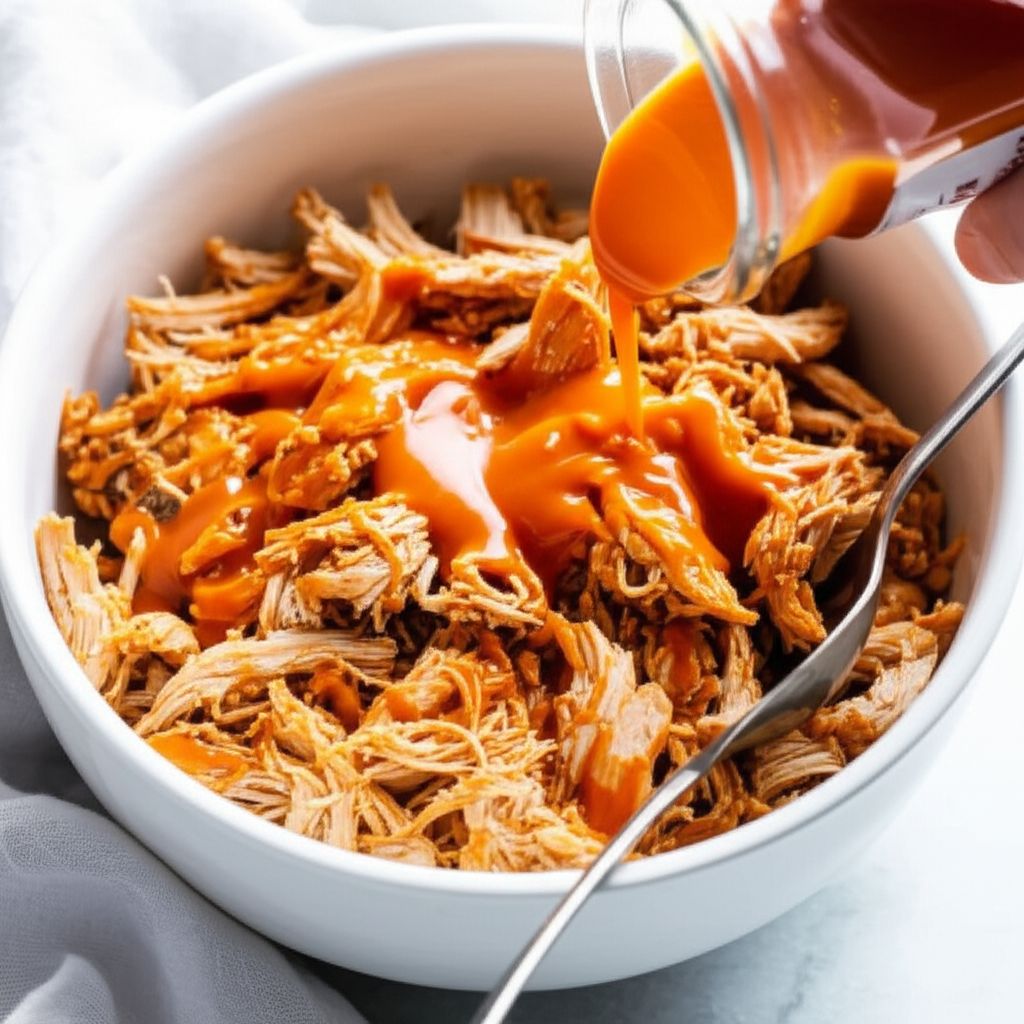 Buffalo Chicken Nacho Bowl