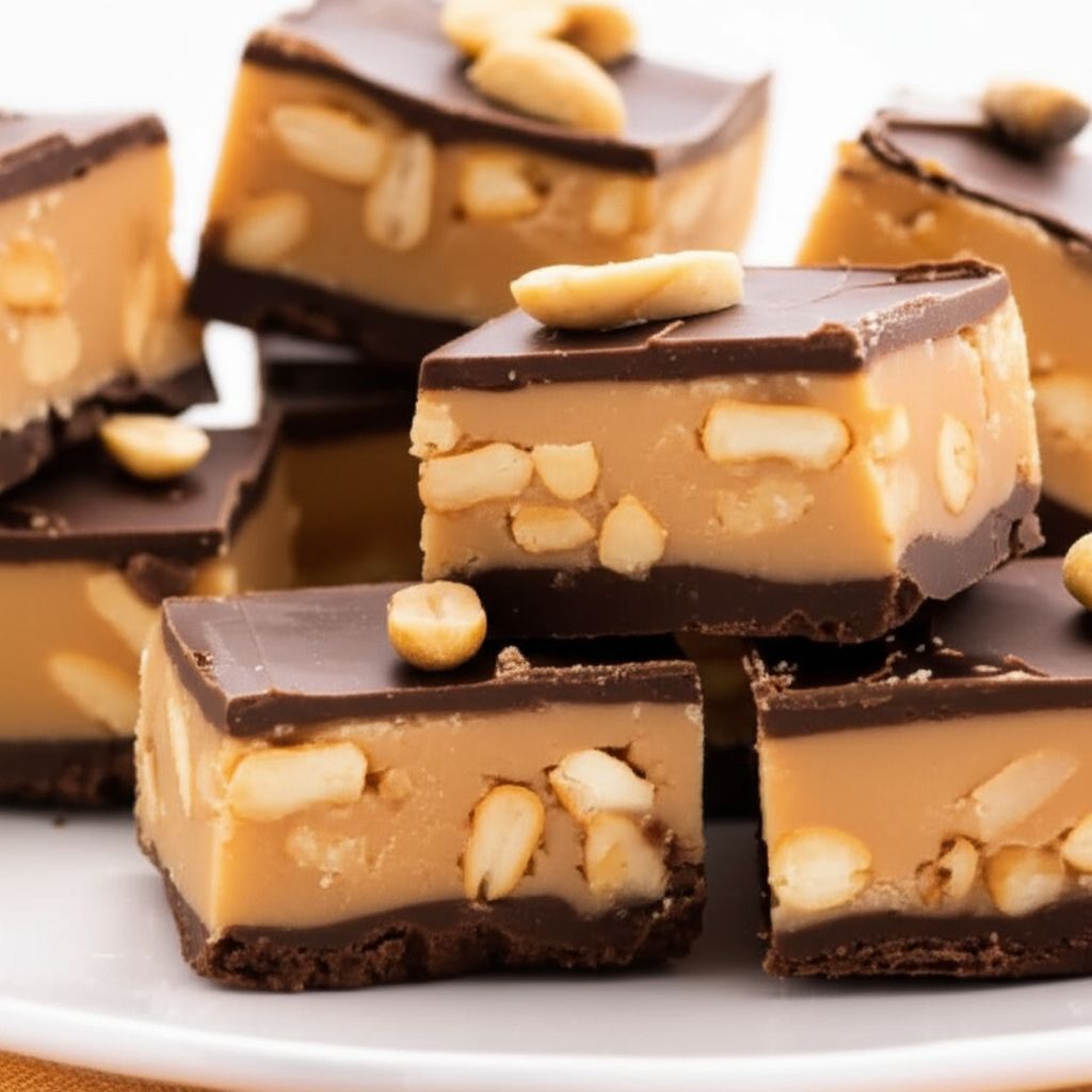 Caramel Peanut Fudge