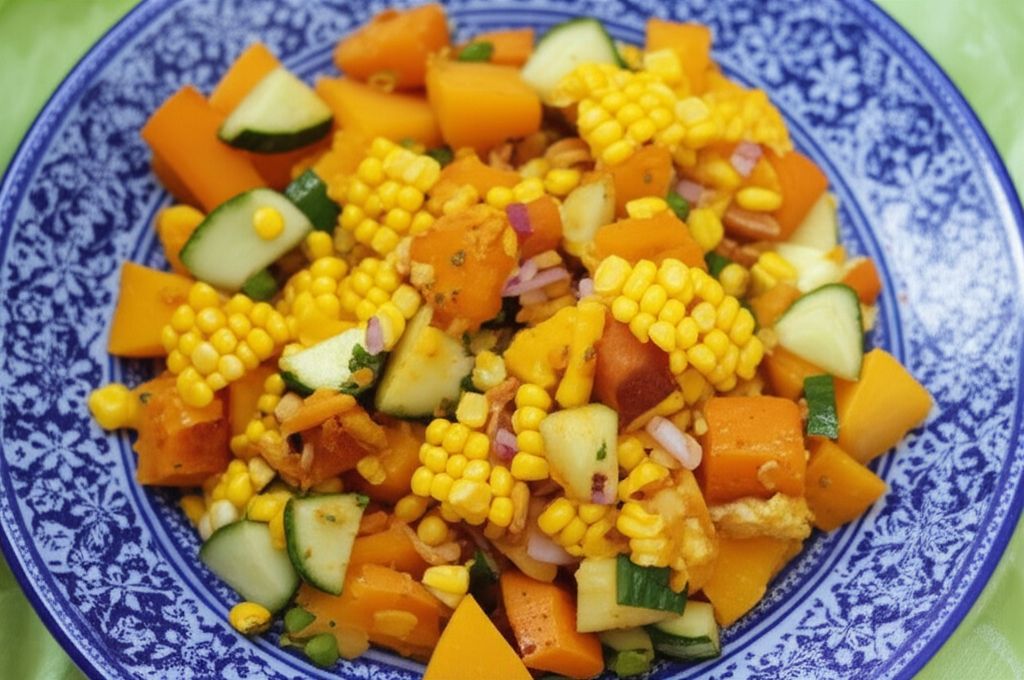 Caribbean Sweet Potato Salad