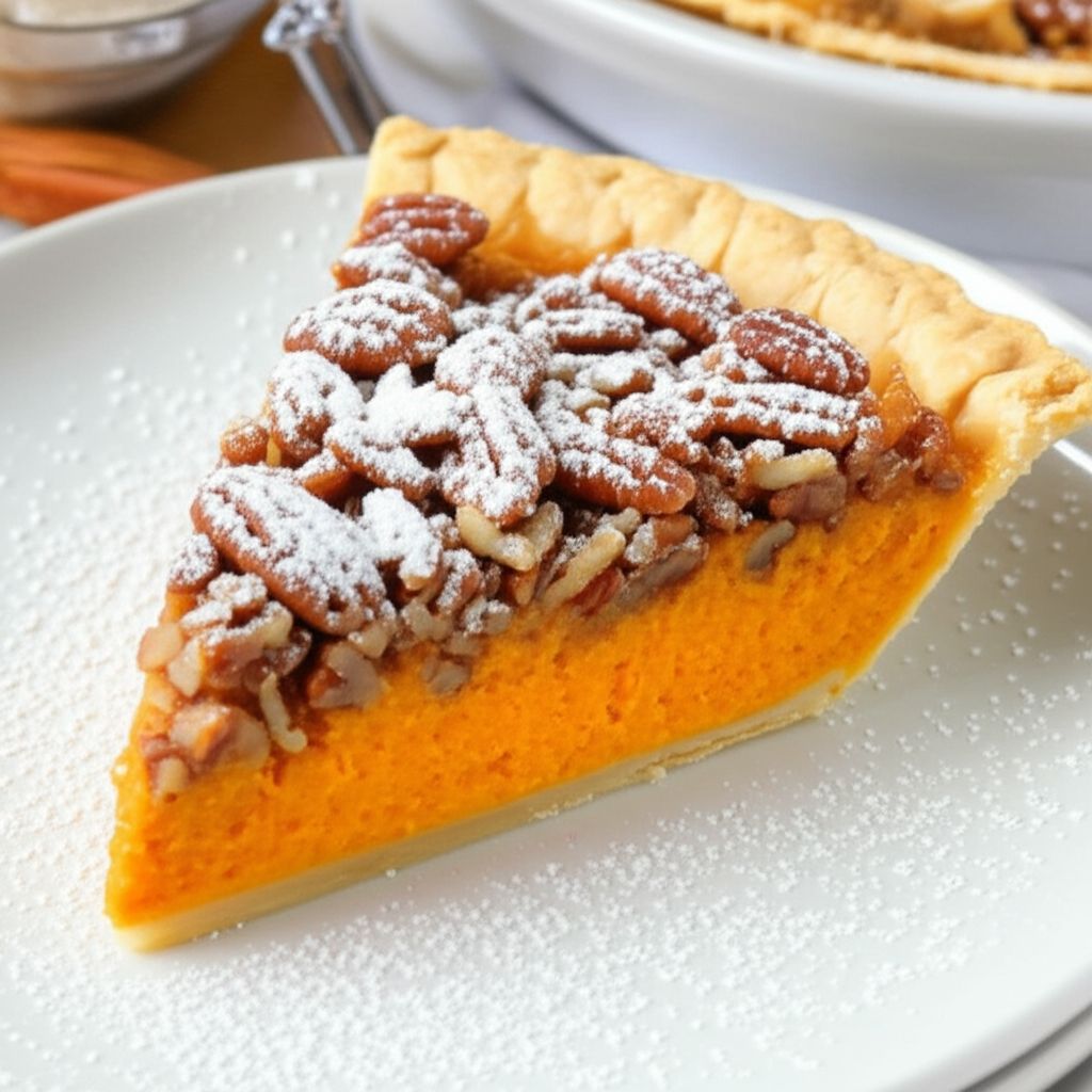 Carrot Pecan Crunch Pie
