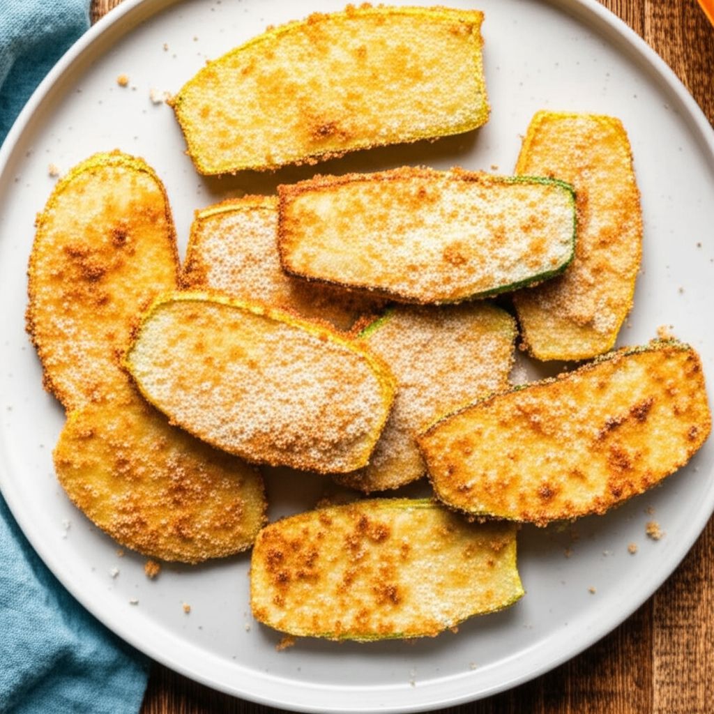 Cheesy Fried Squash
