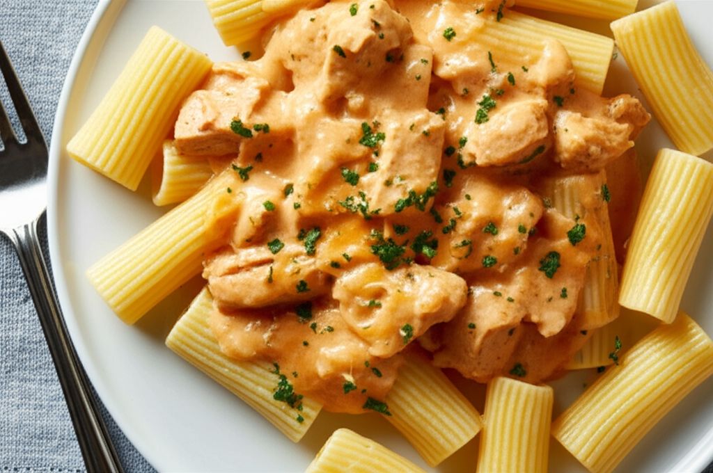 Cheesy Turkey with Pasta