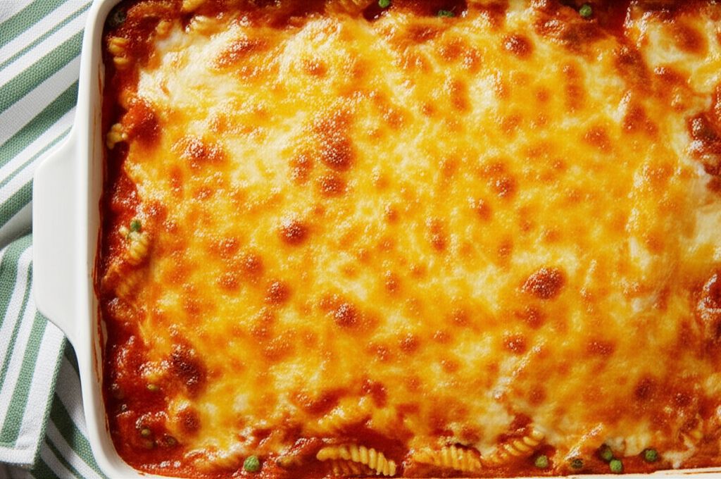 Cheryl's Spinach Cheesy Pasta Casserole