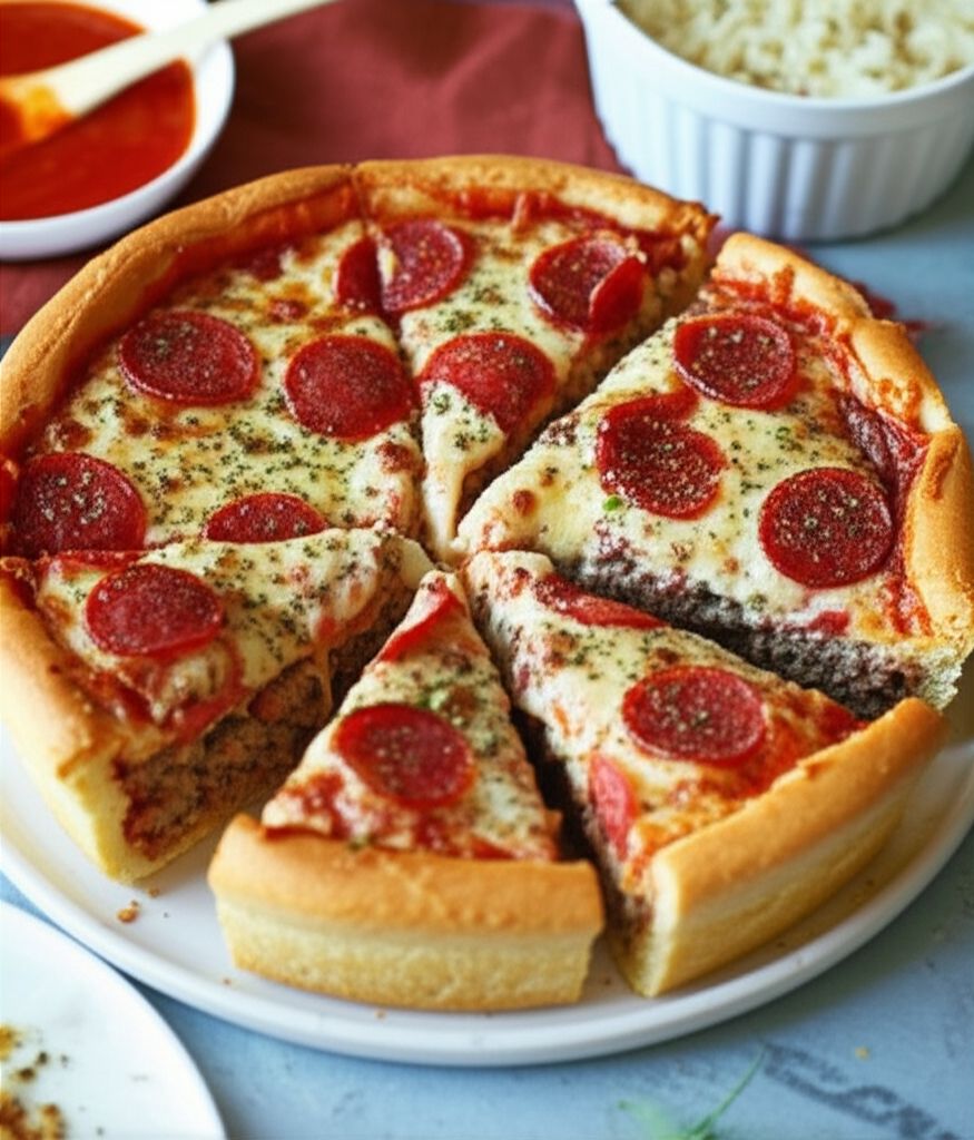 Chicago Style Stuffed Pizza