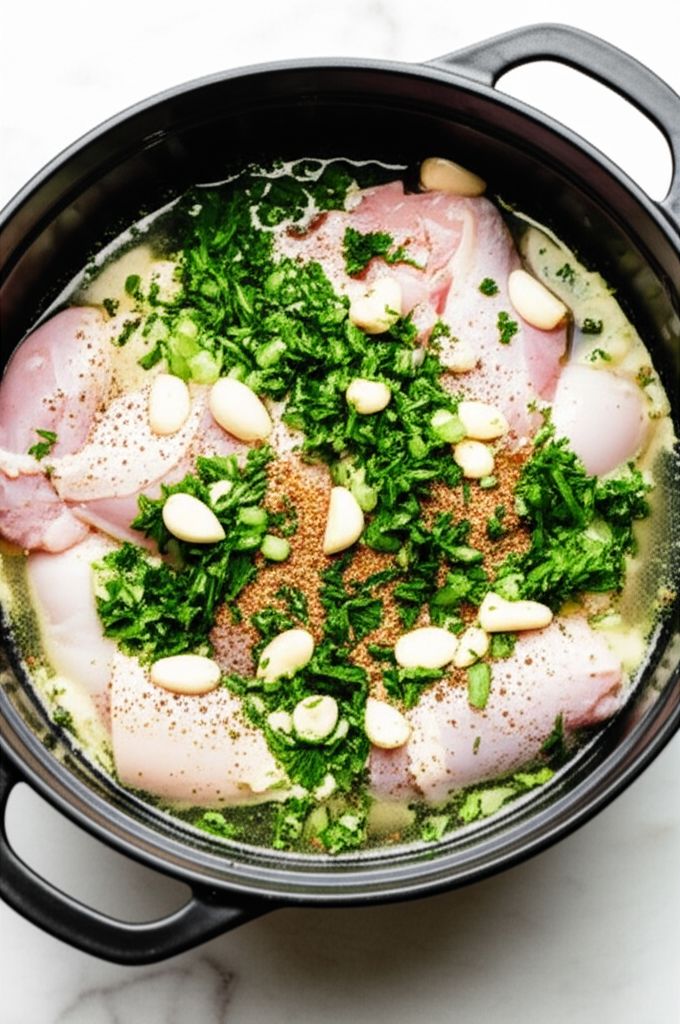 Chicken and Garlic Stew