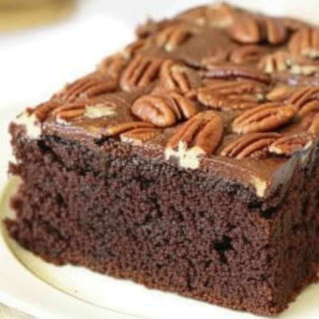 Chocolate Applesauce Cake I