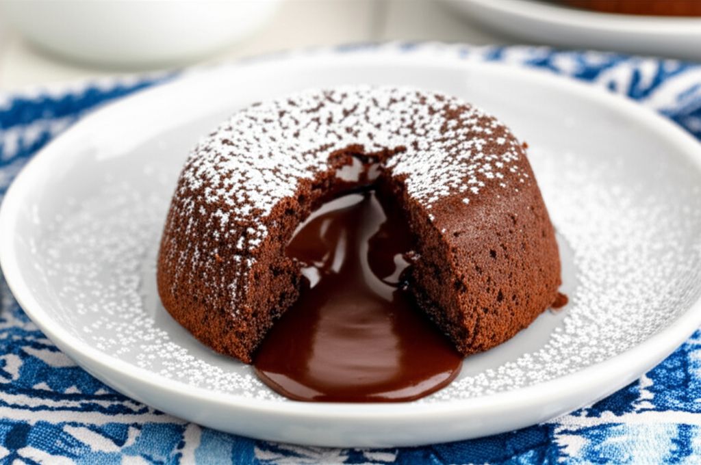 Chocolate Cakes with Liquid Centers
