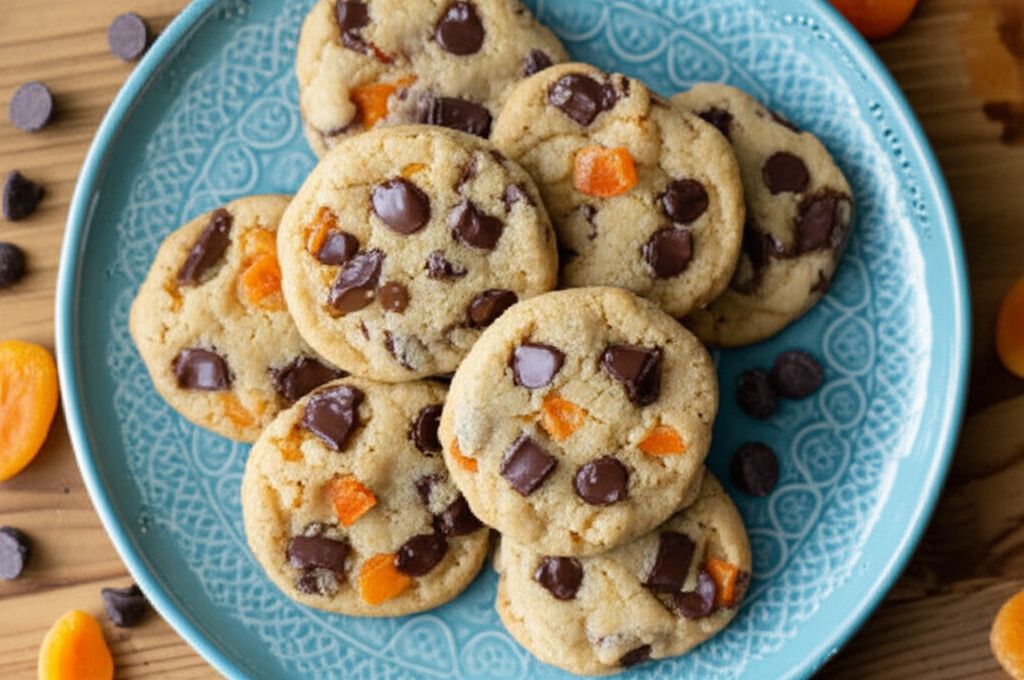 Chocolate Chip Apricot Cookies
