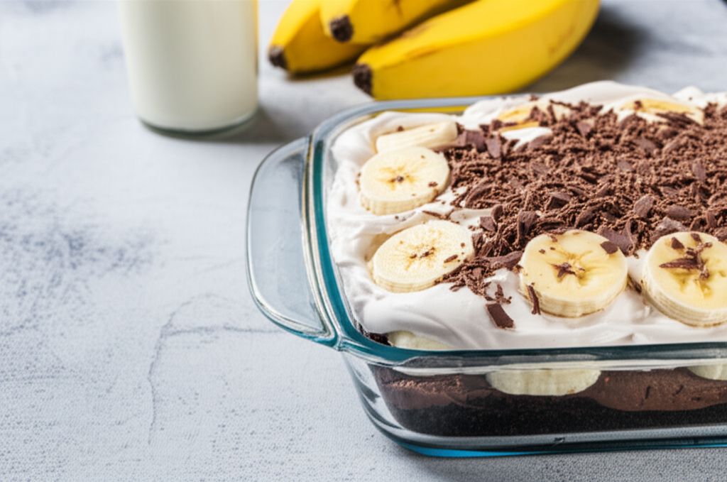 Chocolate Covered Banana Pie