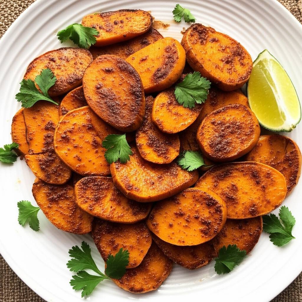 Cinnamon Roasted Sweet Potatoes