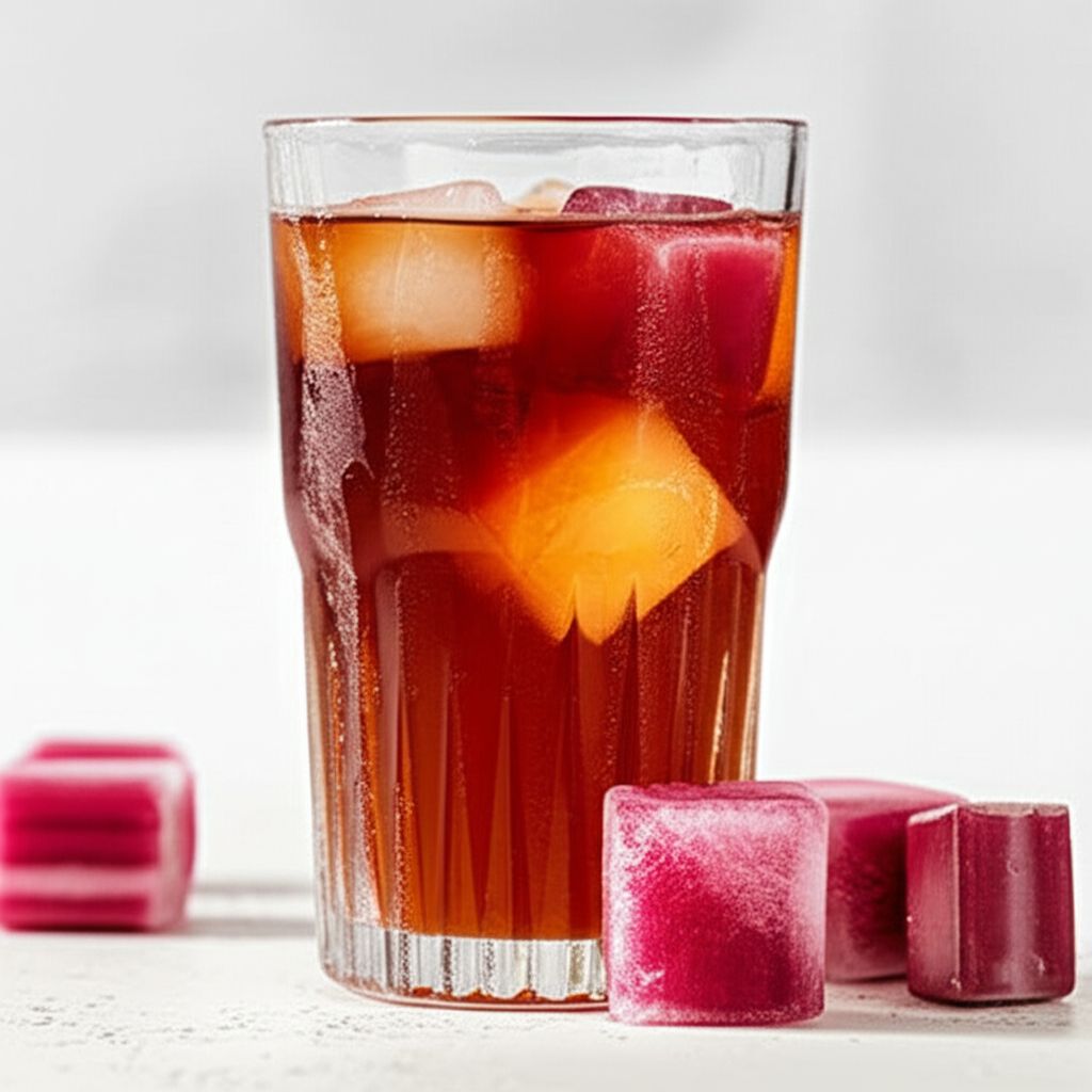 Cool Rhubarb Iced Tea