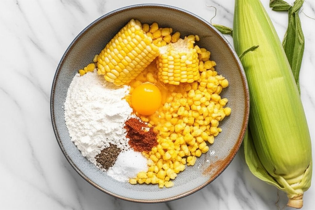 Corn Hash Fritters