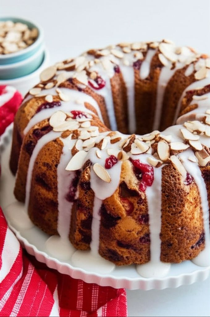 Cranberry Swirl Coffeecake
