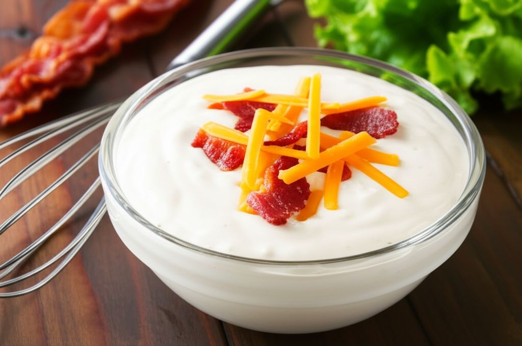 Creamy Bacon Cheddar Dressing