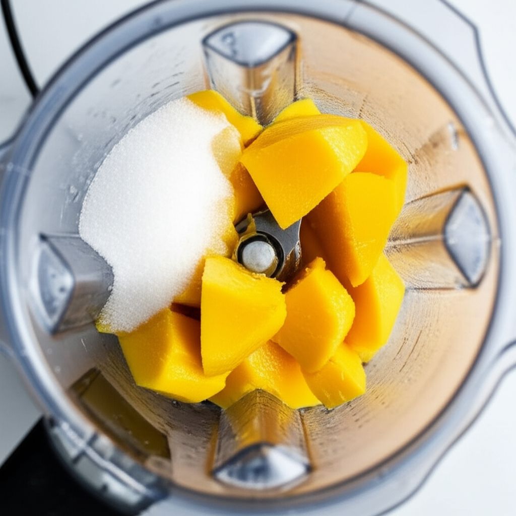 Creamy Mango Sorbet