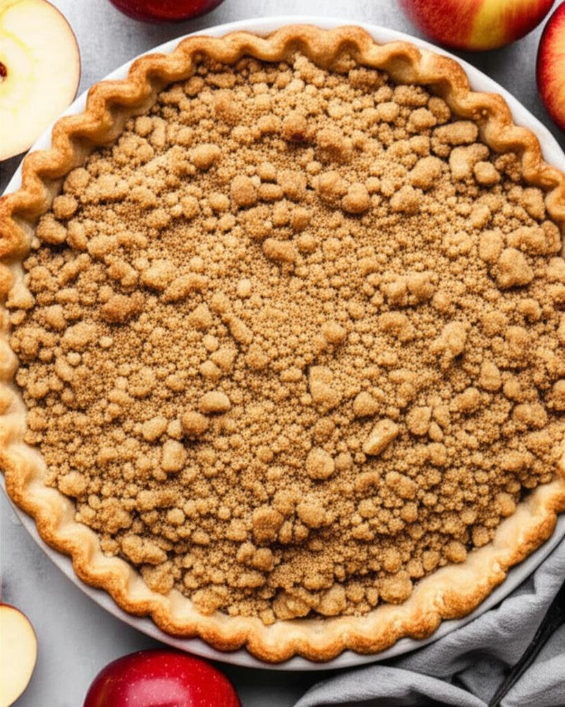 Crumb Apple Pie