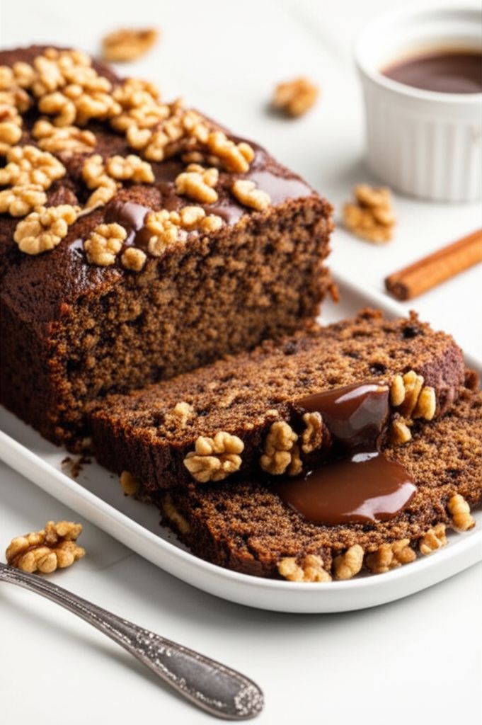 Date Nut Loaf Cake