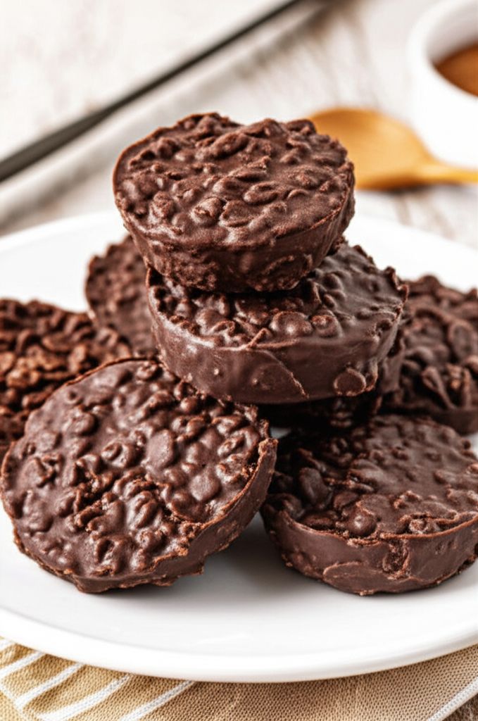Delicious Chocolate Cornflake Cakes