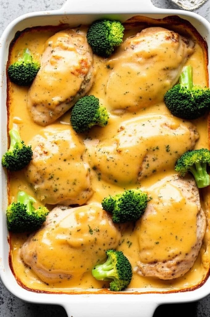 Easy Cheesy Chicken Bake