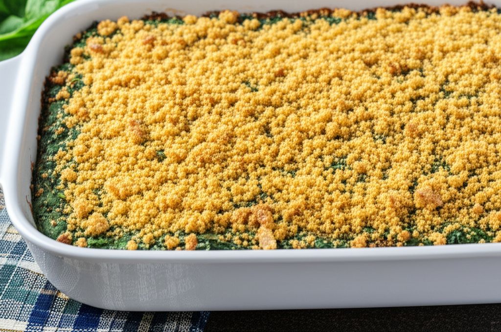 Easy Spinach Casserole