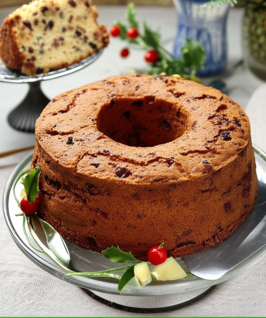 Elegant Light Fruit Cake