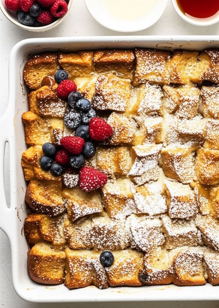 French Toast Bake with Cream Cheese