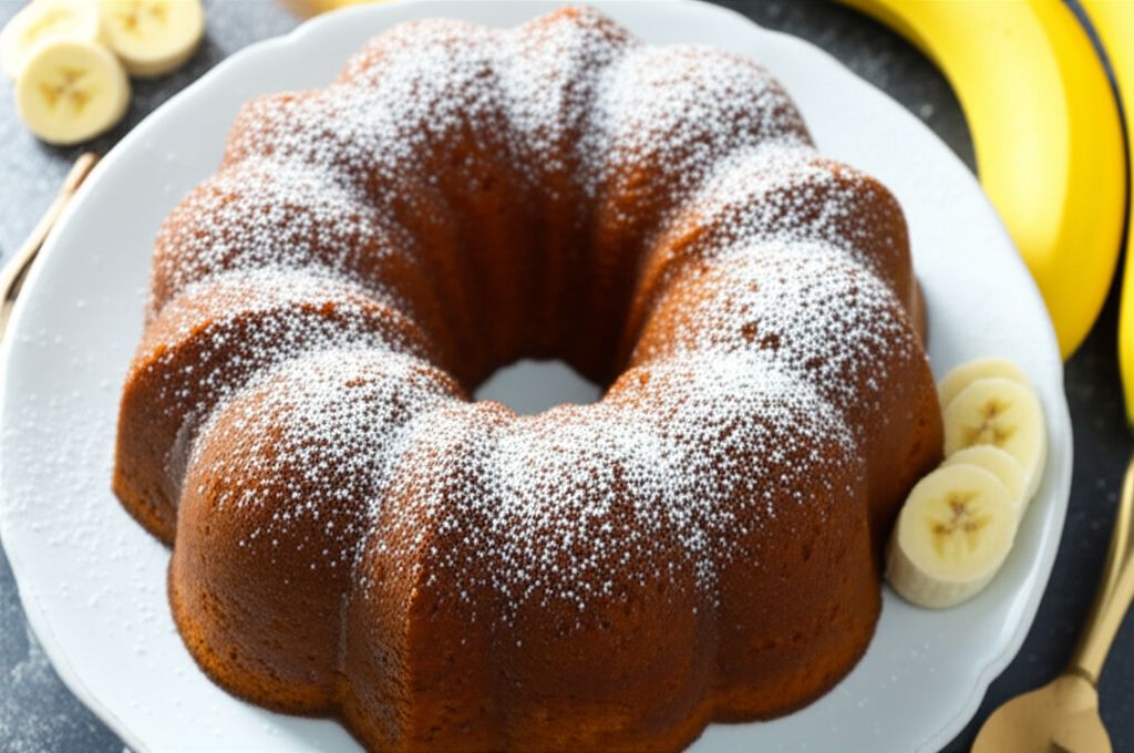 Gramma Bertha's Banana Cake