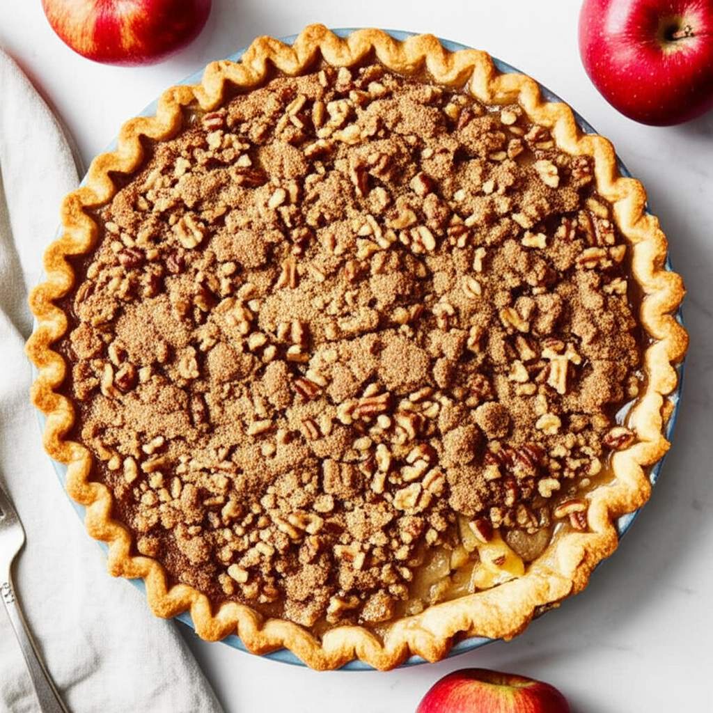 Grammie's No-Crust Apple Pie