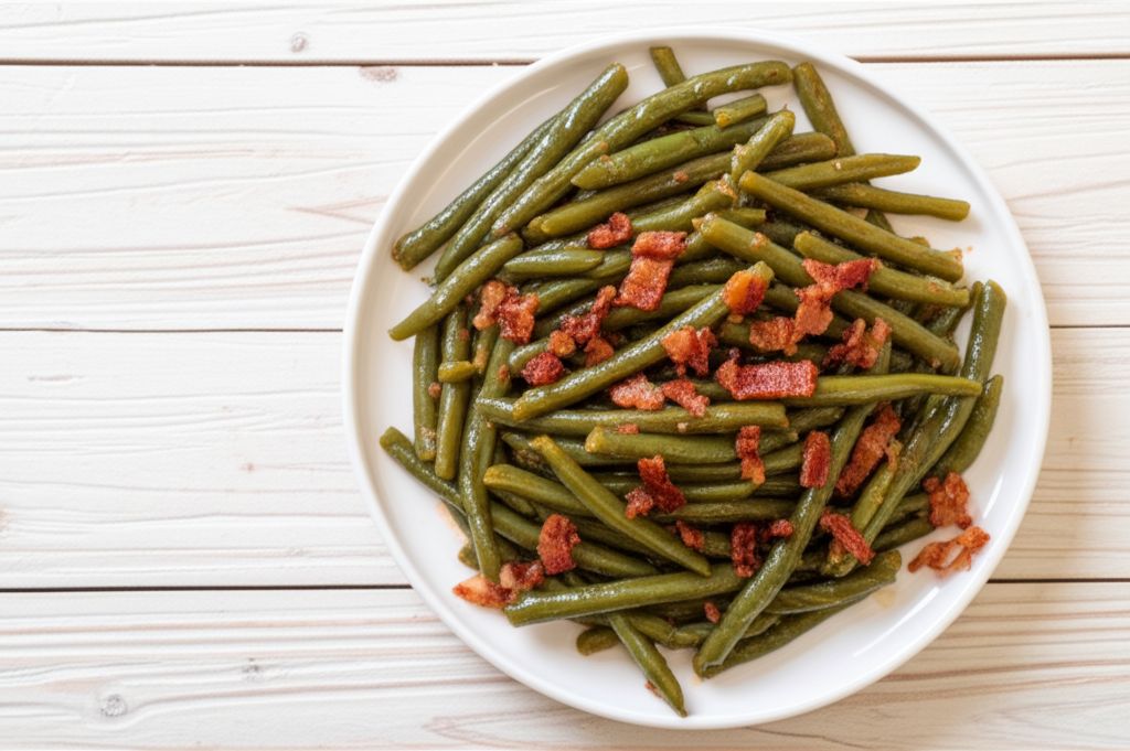 Green Beans and Hot Sauce