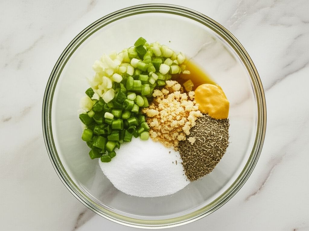 Green Beans with Herb Dressing